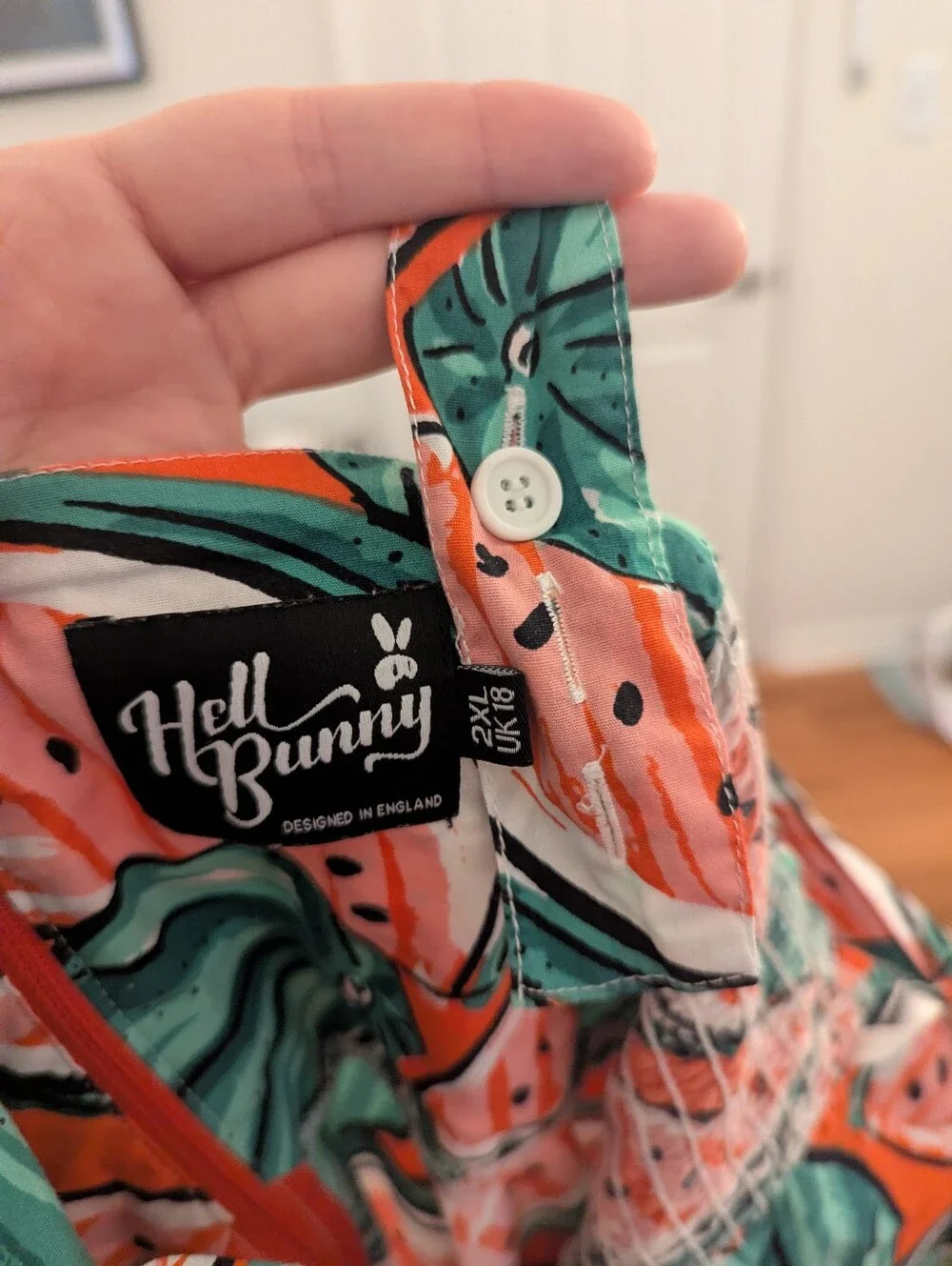 Unique Vintage Hell Bunny Watermelon Sundress